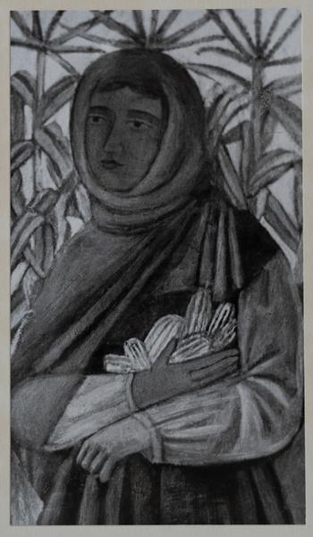 A. Ivanova. Woman with Corn