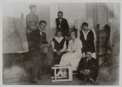 Group Portrait of Students — unknown