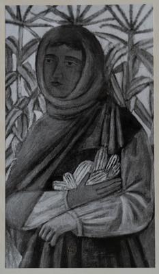 A. Ivanova. Woman with Corn — unknown