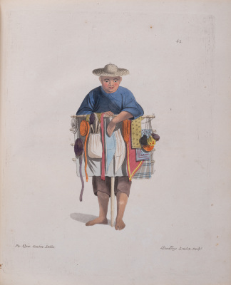 Seller With a Tray — Pu-Qua, Dadley