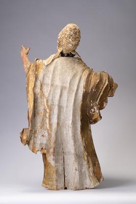 Figure of a Saint in a Tiara with a Book 3
