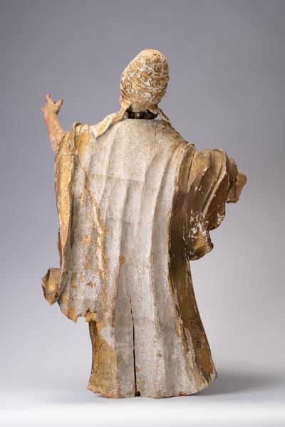Figure of a Saint in a Tiara with a Book 3
