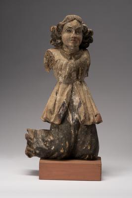 Angel Kneeling I — unknown folk sculptor