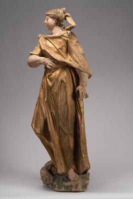 Female Figure with Foot on a Skull 4