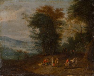 Rest on the Forest Edge — Jan Brueghel the Elder