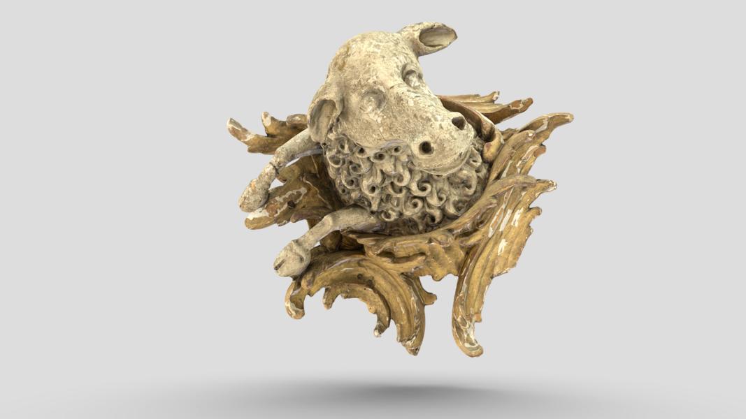 Altar Decoration in the Form of a Lamb