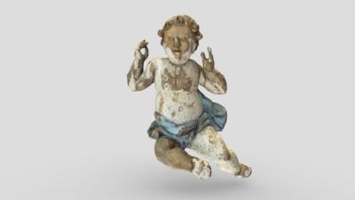 Figure of an Angel — unknown folk sculptor
