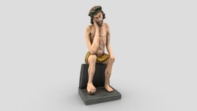 Sorrowful Christ — unknown folk sculptor