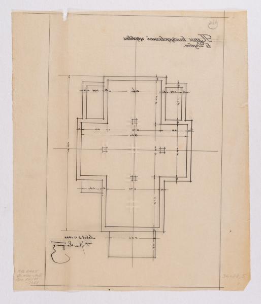 Plan of the Built Church in Dubie 2