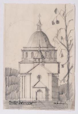 Reconstruction Project of the Church in Dmytriv — Yevhen Nahirnyi