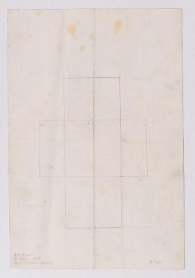 / Plan of the Built Church in Dubie / 2