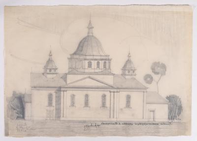 Reconstruction Project of the Church in Dmytriv 2