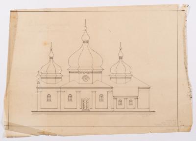 Reconstruction Project of the Church in Komarno — Yevhen Nahirnyi