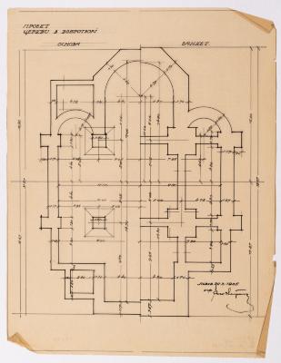 Project of the Church in Dobrotvir — Yevhen Nahirnyi