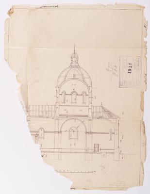/ Project of the Church in Chesnyky / — Yevhen Nahirnyi