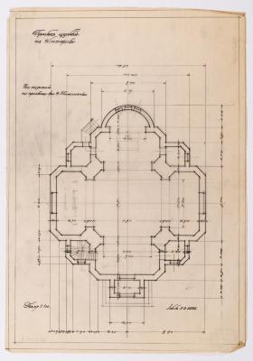 Project of the Church in Klepariv, Lviv — Yevhen Nahirnyi