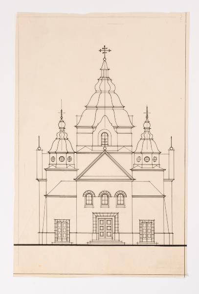 / Project of an Unidentified Church / 1