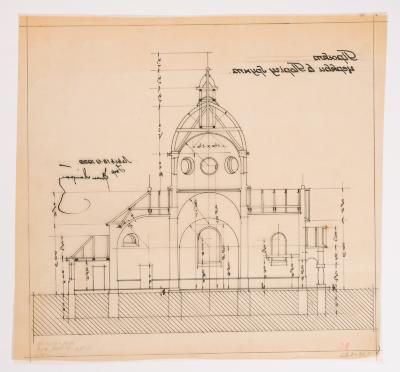Project of the Church in Porichchia-Hruntove 2