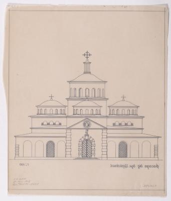 / Project of the Church on Bohdanivka Street, Lviv / 2
