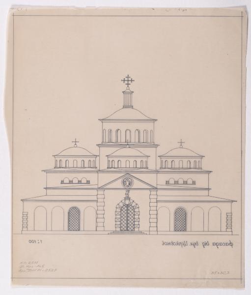 / Project of the Church on Bohdanivka Street, Lviv / 2