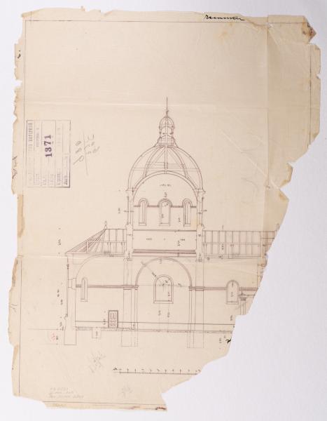 / Project of the Church in Chesnyky / 2