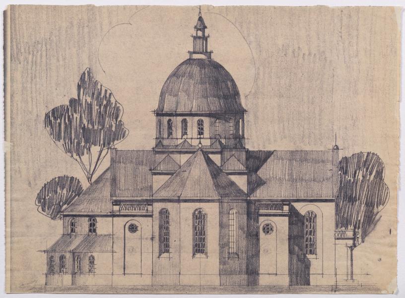 / Project of an Unidentified Church / 1