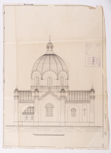 / Project of the Church in Hlynsk / 2