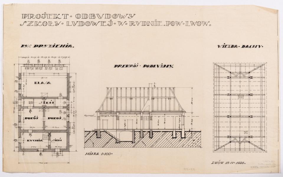 Reconstruction Project of a Public School in Rudne 1