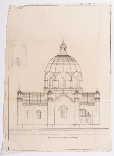 / Project of the Church in Hlynsk / 1