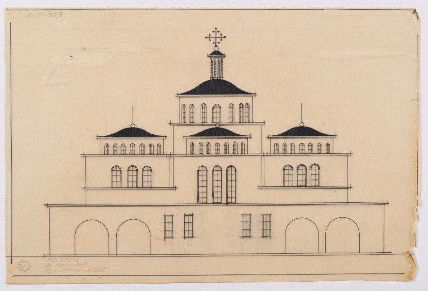 / Project of the Church on Bohdanivka Street, Lviv / 2