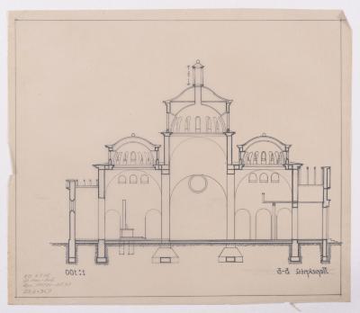 / Project of the Church on Bohdanivka Street, Lviv / 2
