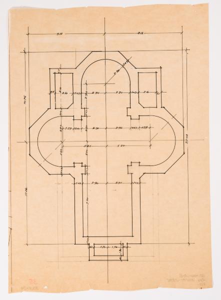 / Project of the Church in Podusiv / 1