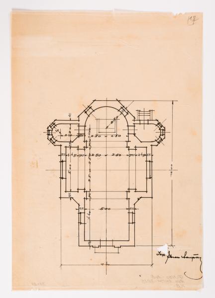/ Project of the Church in Novyi Stav / 1