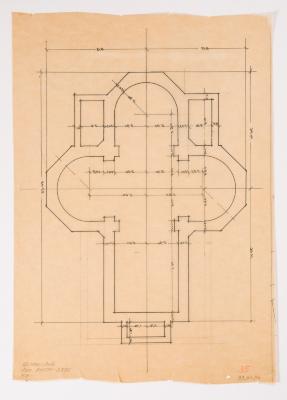 / Project of the Church in Podusiv / 2