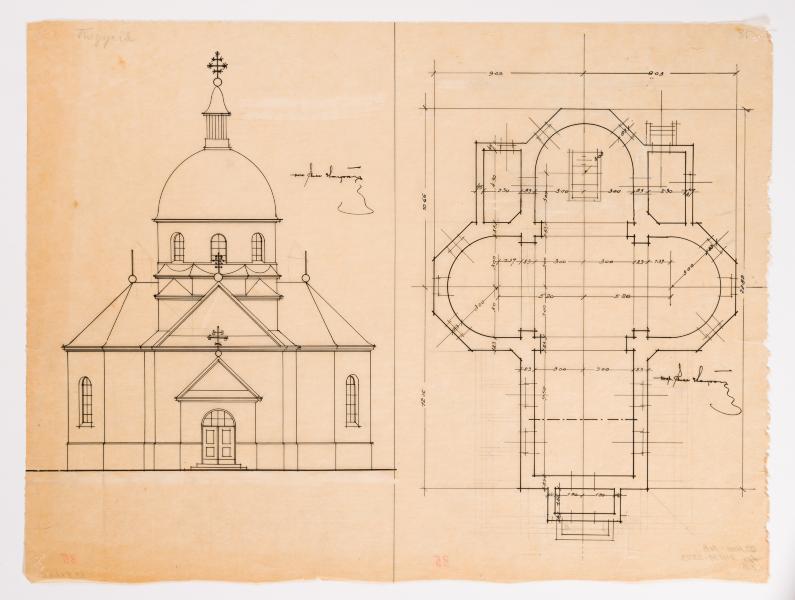 / Проєкт церкви у Подусові / 1