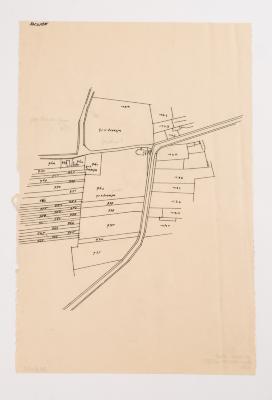 Site Plan of the Church in Kotsuriv — Yevhen Nahirnyi