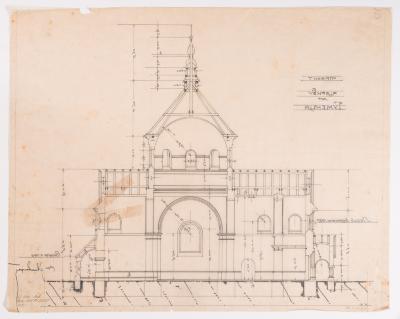 Project of the Church in Humenets 2