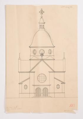 / Project of the Church in Avhustivka / 2