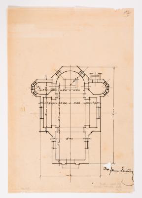 / Project of the Church in Novyi Stav / — Yevhen Nahirnyi