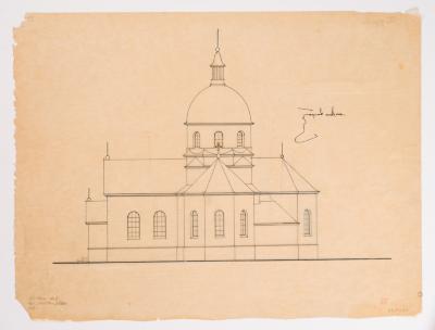/ Project of the Church in Podusiv / 2