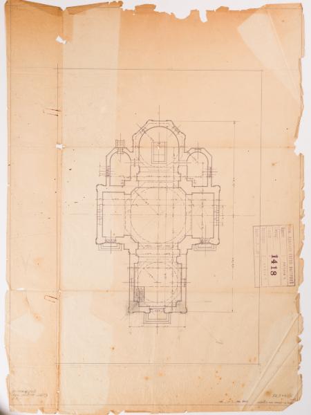 / Project of the Church in Pyniany / 2