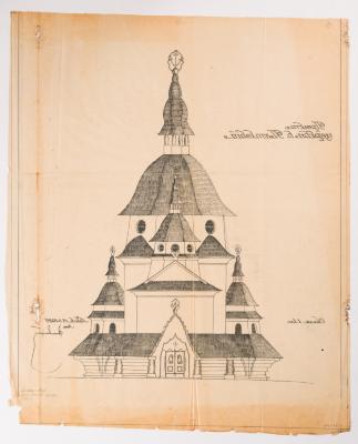 / Project of the Church in Piatkowa / 2