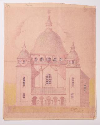 / Project of the Church in Turka / — Yevhen Nahirnyi