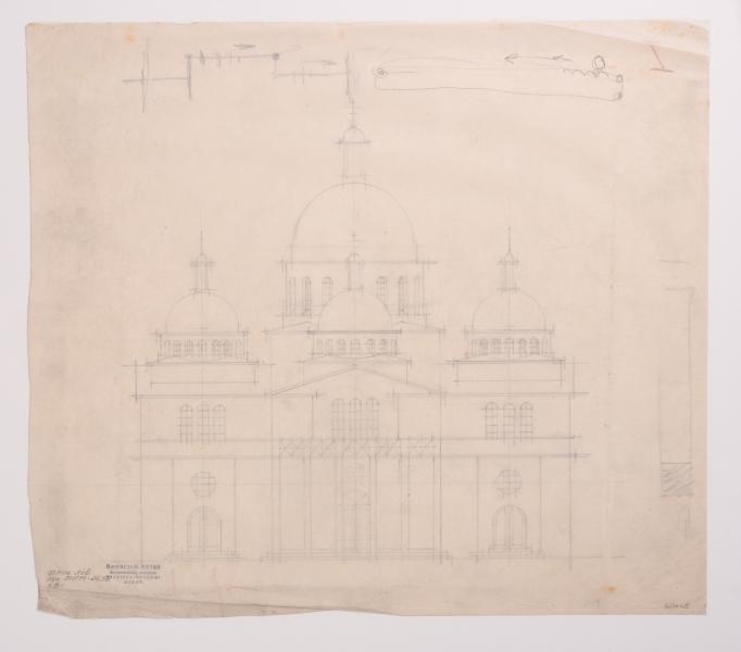 / Facade of an Unidentified Five-Domed Church / 2