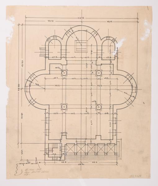 / Project of an Unidentified Church / 2