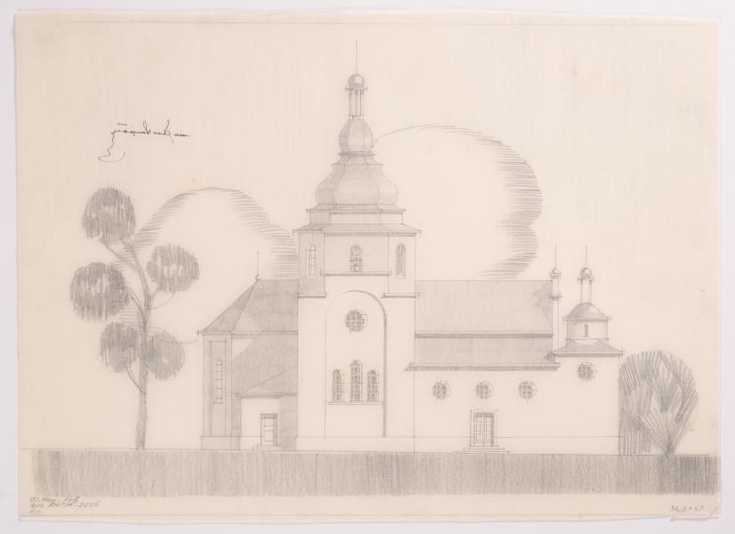/ Project of an Unidentified Church / 2