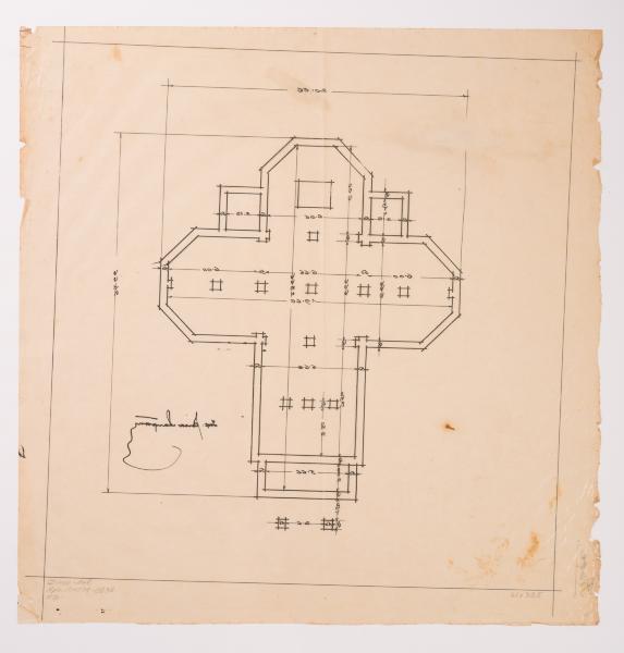 / Project of the Church in Ripne / 2