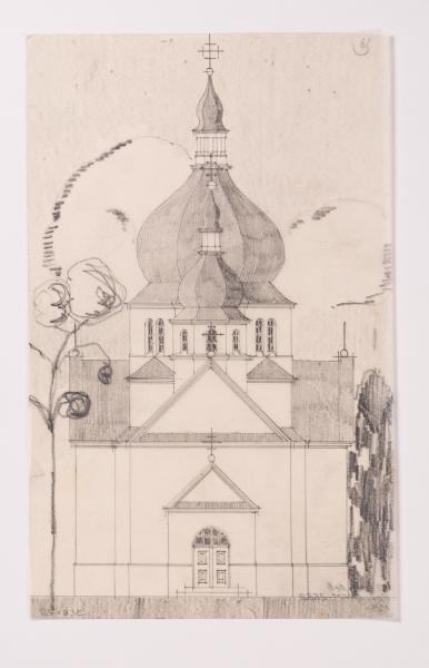 / Project of the Church in Turkotyn / 1