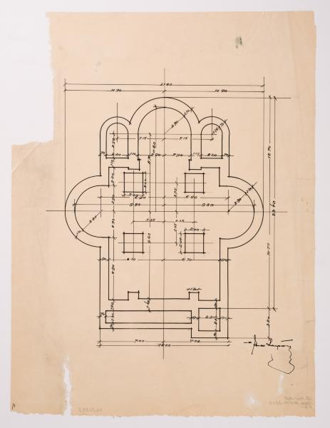 / Project of an Unidentified Church / 1