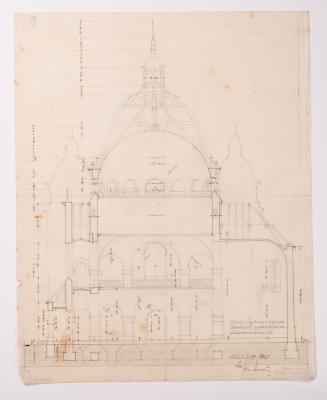 / Project of the Church in Turka / — Yevhen Nahirnyi